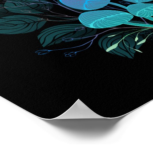 Toadstools in Bushes ポスター (角)