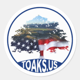 TOaks.us – 私たちのためのフォーラム – ロゴシール ラウンドシール