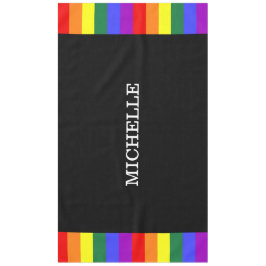 Toalha de Mesa Orgulho Gay Rainbow Personalizado テーブルクロス