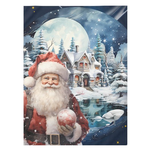 Toalha de Mesa (Tablecloth) Noite do Papai Noel テーブルクロス (正面)