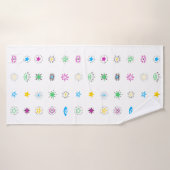 Toalha Olhos coloridos  バスタオル (バスタオル)