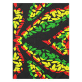 Toalha Reggae e as folhas da natureza テーブルクロス (正面)