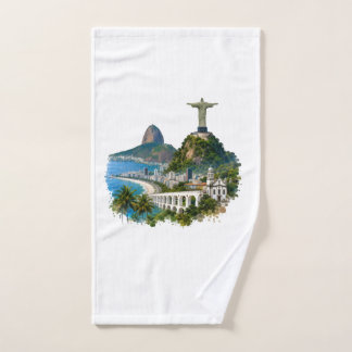 Toalha Rio de Janeiro ハンドタオル