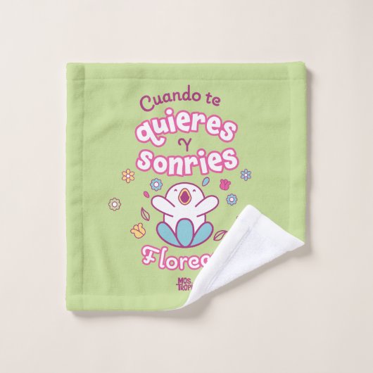 Toalla│Cuando te quieres y sonries ウォッシュタオル (ウォッシュタオル)