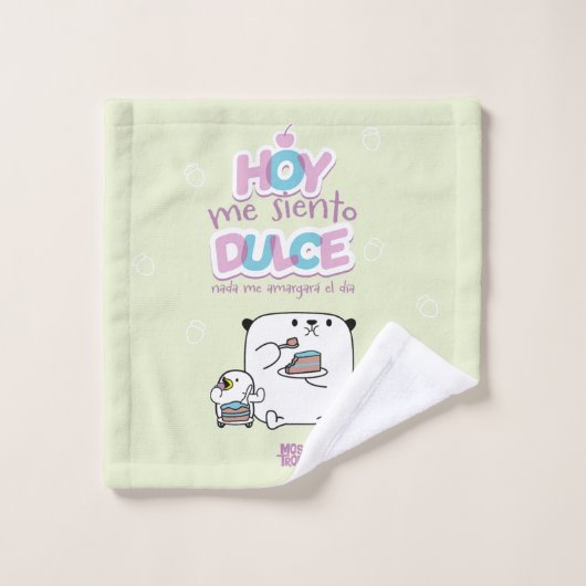 Toalla│Hoy me siento dulce ウォッシュタオル (ウォッシュタオル)