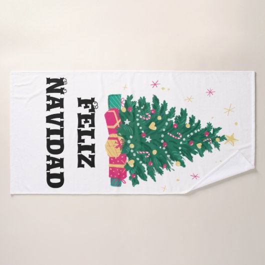 toalla navideña バスタオル (バスタオル)