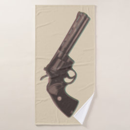 Toallas de baño revolver Colt Python Wester バスタオルセット