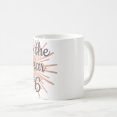 Toast the New Year コーヒーマグカップ (正面右)