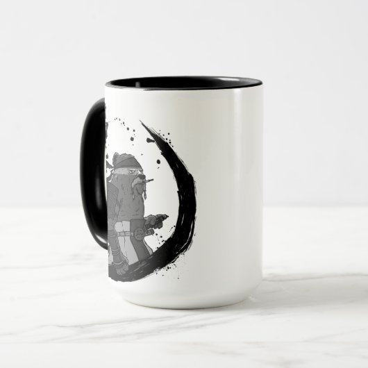 Toast to Kensei Bear マグカップ (正面左)