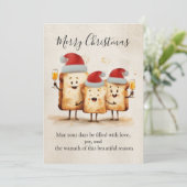 Toast to the Holidays シーズンカード (スタンド正面)