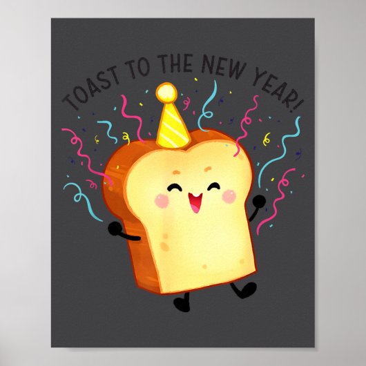 Toast To The New Year Pun  ポスター (正面)