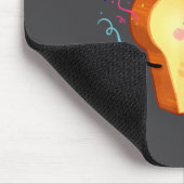 Toast To The New Year Pun マウスパッド (コーナー)