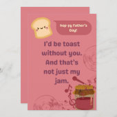 Toast Without You - Father's Day Edition 招待状 (正面/裏面)