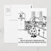 Toasterのパスワード ポストカード (正面/裏面)