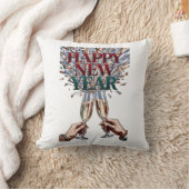 Toasting Hands T-Shirt, Confetti Shower Premium クッション (ブランケット)