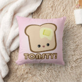 Toastyかわいい! トーストの枕 クッション (ブランケット)