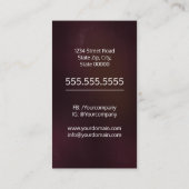 Tobacco Pipe Store 名刺 (裏面)