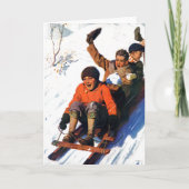 Tobagganing カード (正面)