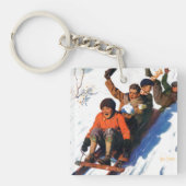 Tobagganing キーホルダー (正面)