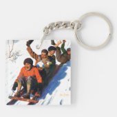 Tobagganing キーホルダー (裏面)