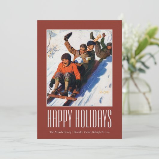 Tobagganing シーズンカード (スタンド正面)