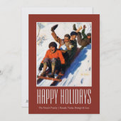 Tobagganing シーズンカード (正面/裏面)