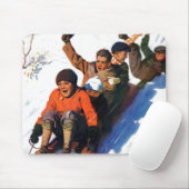 Tobagganing マウスパッド (マウス)