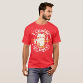 Tobe Fonsecaによるアイ・チューズ・バイオレンス・キャット Tシャツ (正面フル)