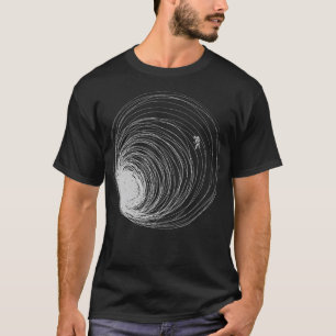 Tobe Fonsecaによる失った宇宙のブラックホール宇宙飛行士 Tシャツ