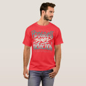 Tobe Fonsecaによる完璧より進歩 Tシャツ (正面フル)
