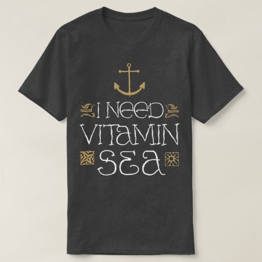 Tobe Fonsecaのビタミン海が必要 Tシャツ (デザイン正面)
