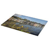 Tobermory, Isle of Mull,スコットランド花 カッティングボード (角)