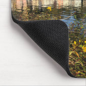 Tobermory, Isle of Mull，スコットランド花 マウスパッド (コーナー)