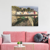 Tobermory, Isle of Mull, Scotland Scenic キャンバスプリント (インサイチュ (リビング))