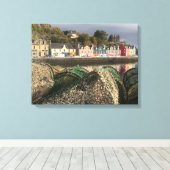 Tobermory, Isle of Mull, Scotland Scenic キャンバスプリント (インサイチュ (ウッドフロア))
