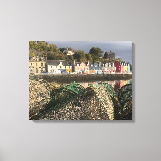 Tobermory, Isle of Mull, Scotland Scenic キャンバスプリント (正面)