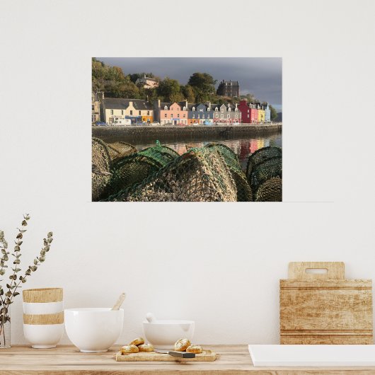 Tobermory, Isle of Mull, Scotland Scenic ポスター (キッチン)