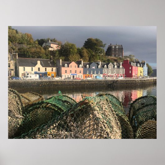 Tobermory, Isle of Mull, Scotland Scenic ポスター (正面)