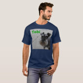 Tobiの濃紺のTシャツ Tシャツ (正面フル)