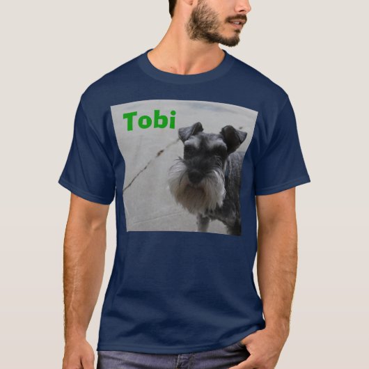 Tobiの濃紺のTシャツ Tシャツ (正面)