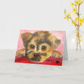 Tobi -挨拶状 カード (黄色い花)