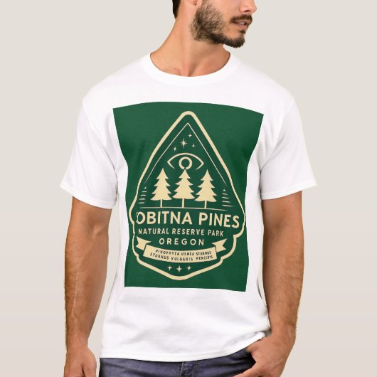 Tobitna Pines Oregon Natural Reserve Park – t shir Tシャツ (正面)