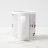 Toboggan 1990年へのTobogganまたはない ジャンボコーヒーマグカップ (裏面)