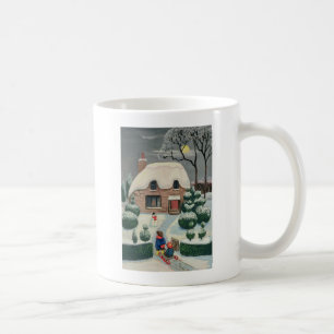 Tobogganing コーヒーマグカップ