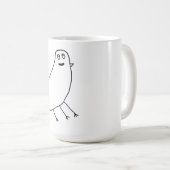 TOBSのトムのアヒル コーヒーマグカップ (正面右)