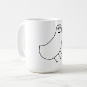 TOBSのトムのアヒル コーヒーマグカップ (正面左)