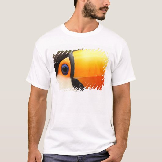 Toco Toucan (Ramphastosのtoco)は最も大きいです Tシャツ (正面)