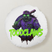 TOCOCLAWS 荒廃のハンター: 放射性ガウル ラウンドクッション (裏面)