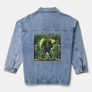 TOCOCLAWS Million Green Alligator Graphic デニムジャケット