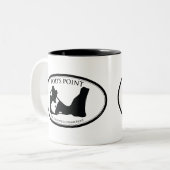 Todのポイントマグ ツートーンマグカップ (正面左)